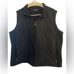 BC Clothing woman, black vest size 2X